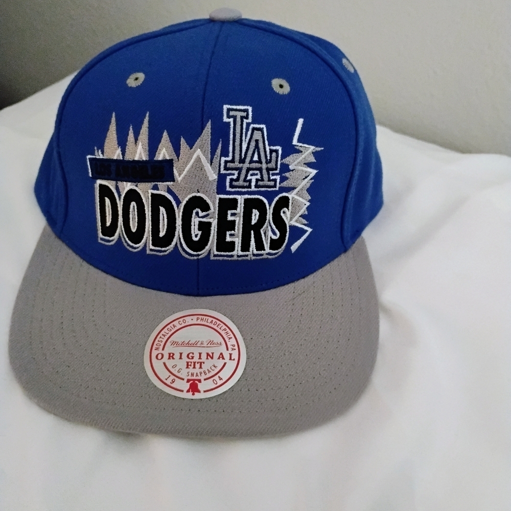 Adult Blue and Gray Dodgers Cap